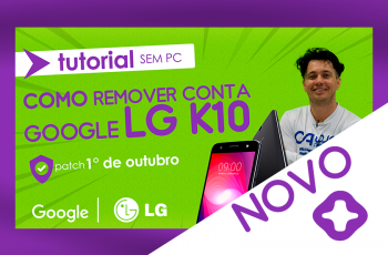 Como Remover Conta Google LG K10 (Sem PC) Patch 1°de Outubro
