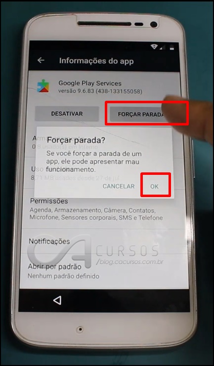 Como Remover Conta Google Motorola Moto G4 ,G4 PLus Android 7.0,7.1.1 Patch  abril ate julho de 2018 – Novo método – Blog CA Cursos