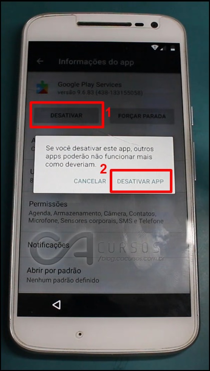 Como Remover Conta do Google Motorola